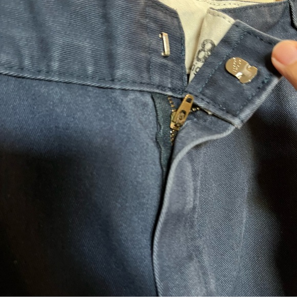 Dickies Men's Dark Blue Chinos - Picture 4 of 8